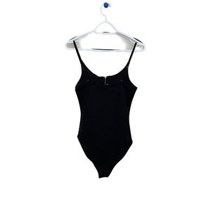 ARDENE Black Body Suit Back Zipper